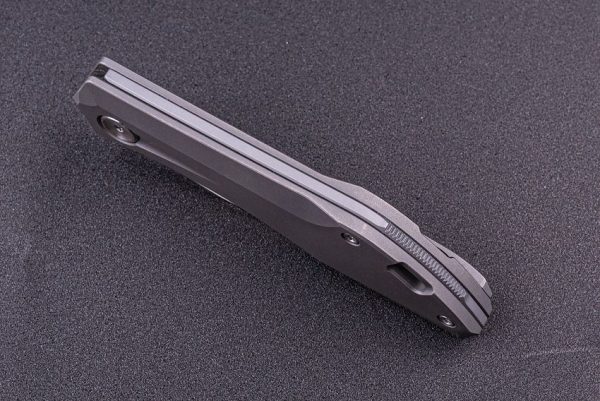 Real Steel Ventus Slip Joint Folding Knife N690 Titanium 3in