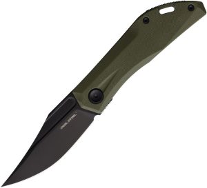 RS7051BG.jpg Real Steel Ventus Lite Slip Joint Folding Knife D2 OD Green
