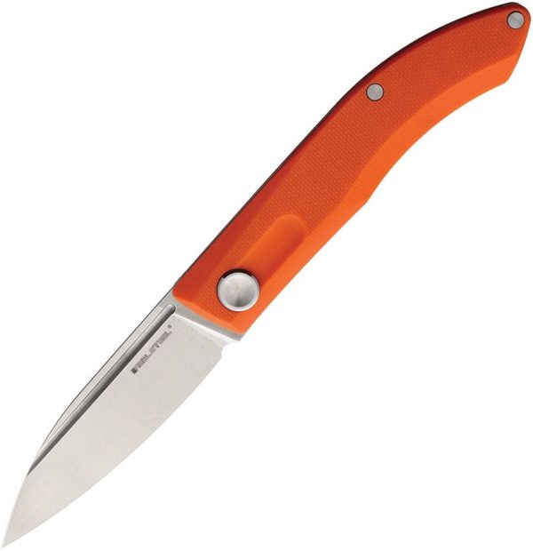 Real Steel Stella Folder Orange Stonewash VG-10