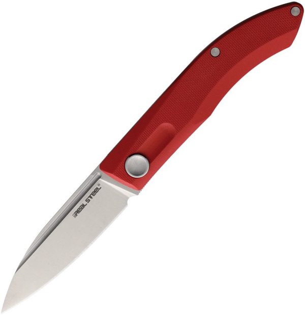 Real Steel Stella Folder Red Satin VG-10