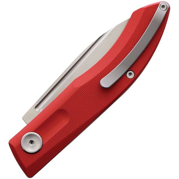 Real Steel Stella Folder Red Satin VG-10