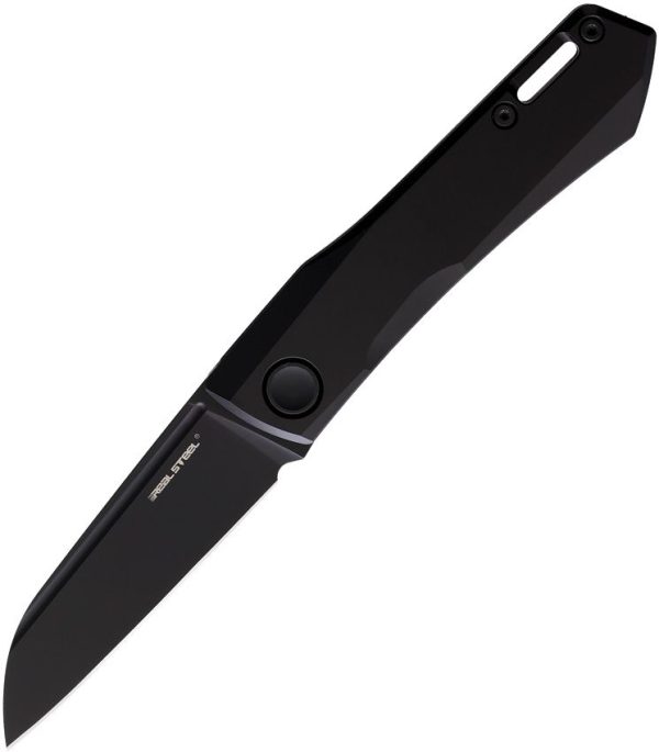 Real Steel Solis Folder Titanium Black N690 Blade