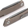 Real Steel Solis Lite Slip Joint Folding Knife D2 Coyote Tan