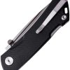 Real Steel Luna Maius Lockback - Black G10