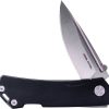 Real Steel Luna Maius Lockback - Black G10