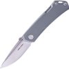 Real Steel Luna Maius Lockback - Gray G10