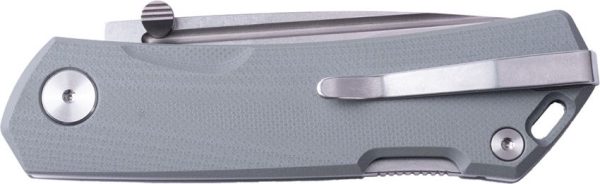Real Steel Luna Maius Lockback - Gray G10