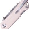 Real Steel Luna Maius Lockback - Ivory G10