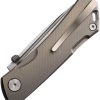 Real Steel Luna Maius Lockback Folding Knife Titanium N690