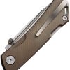 Real Steel Luna Maius Lockback - Bronze Titanium
