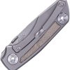 Real Steel Delta 2600 Framelock S35VN Green Folding Knife