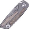 Real Steel Delta 2600 Framelock S35VN Green Folding Knife