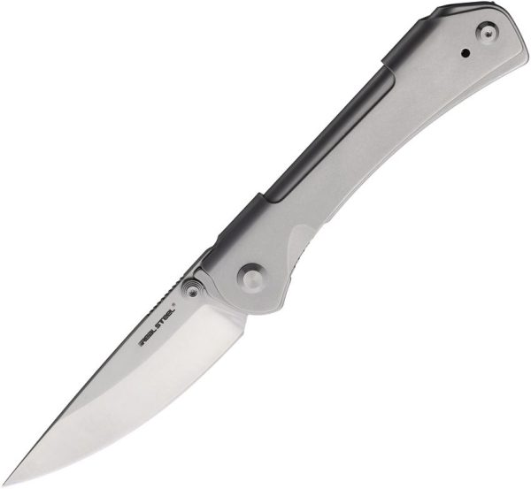 Real Steel Sylph Linerlock Folding Knife Nitro V Stainless 3.25"