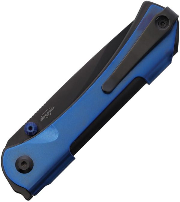 Real Steel Sylph Linerlock Nitro V Blue Handle