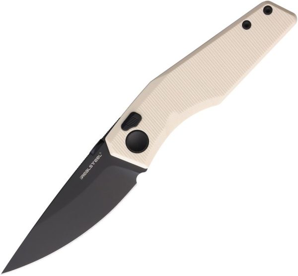 RS7142IB.jpg Real Steel Spectrum Button Lock Ivory G10 Folding Knife