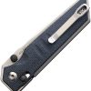 Real Steel Sacra Slide Lock K110 Denim Micarta