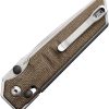 Real Steel Sacra Slide Lock K110 Canvas Micarta