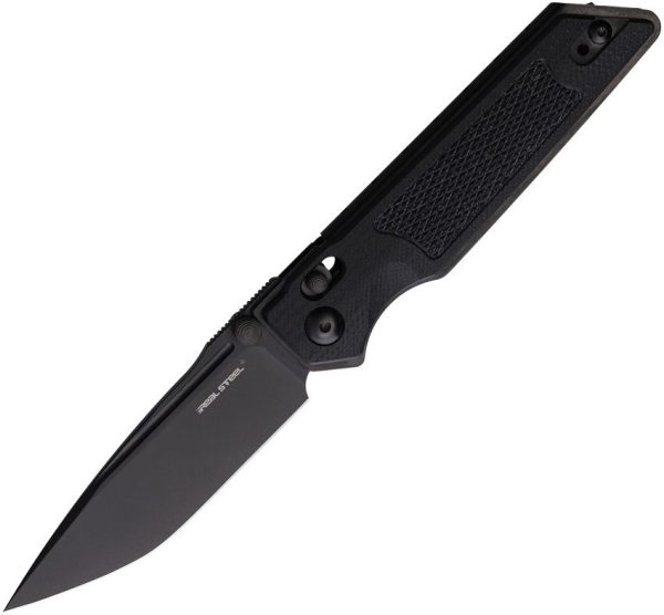 RS7712B.jpg Real Steel Sacra TAC Crossbar Lock Black Folding Knife K110