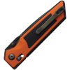 Real Steel Sacra TAC Folding Knife K110 Tanto Orange G10