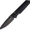 Real Steel Sacra Pro Folding Knife K110 Black G10 Crossbar Lock