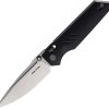 RS7714BS.jpg Real Steel Sacra Pro Folding Knife K110 Stonewash Blade Black G10