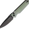 Real Steel Sacra Pro Jade G10 Folding Knife K110 Blade