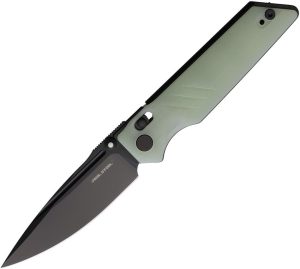 RS7714NB.jpg Real Steel Sacra Pro Jade G10 Folding Knife K110 Blade
