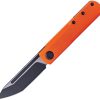 Real Steel G-Tanto Nitro V Folding Knife Orange G10