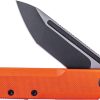 Real Steel G-Tanto Nitro V Folding Knife Orange G10