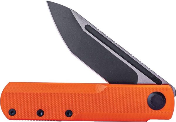 Real Steel G-Tanto Nitro V Folding Knife Orange G10