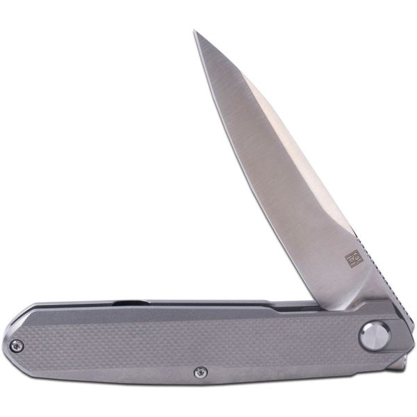 Real Steel S5 Metamorph Framelock Folding Knife M390 Titanium
