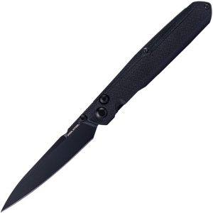 Real Steel G5 Metamorph Button Lock Folding Knife Black 14C28N
