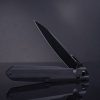 Real Steel G5 Metamorph Button Lock Folding Knife Black 14C28N