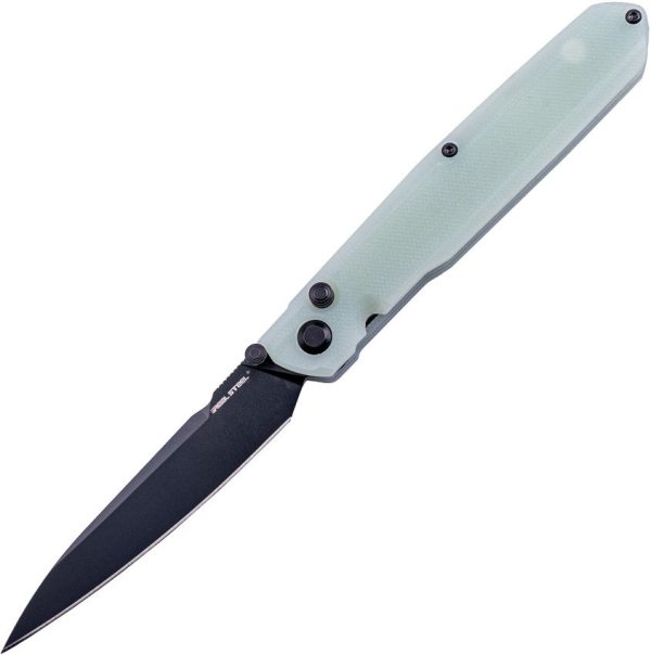 RS7832N.jpg Real Steel G5 Metamorph Button Lock Folding Knife 14C28N Jade