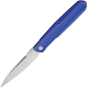 Real Steel G5 Metamorph Blue Folding Knife 14C28N Stainless