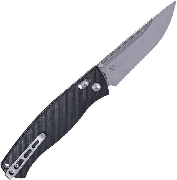 Real Steel Pathfinder FFG Folding Knife 14C28N Blade Black G10