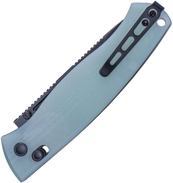 Real Steel Pathfinder Folding Knife 14C28N Jade G10 EDC