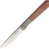 Real Steel Barlow RB-7 S35VN Folding Knife Micarta Framelock