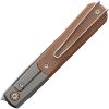 Real Steel Barlow RB-7 S35VN Folding Knife Micarta Framelock