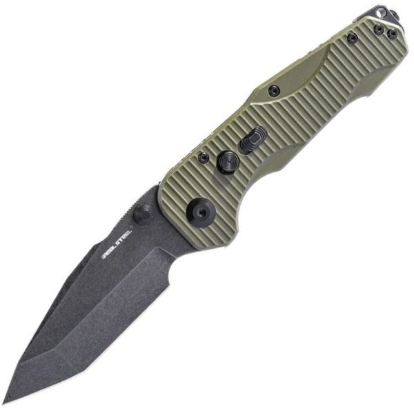 Real Steel Evolution Ironclad Framelock Folding Knife D2 Tanto
