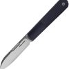 Real Steel Barlow RB5 Slip Joint Folding Knife N690 Black G10