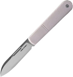 Real Steel Barlow RB5 Slip Joint Ivory G10