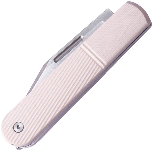 Real Steel Barlow RB5 Slip Joint Folding Knife Ivory G10 N690