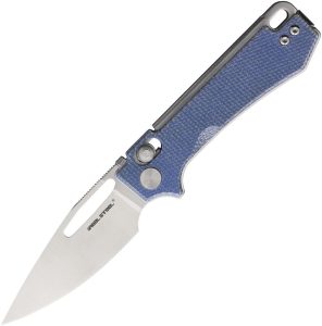 RS8051DM.jpg Real Steel Vis Crossbar Lock Folding Knife 12C27 Denim Micarta