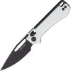 Real Steel Vis Crossbar Lock White G10 Folding Knife 12C27
