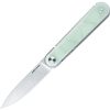 Real Steel Iris Linerlock Jade Green G10 Flipper