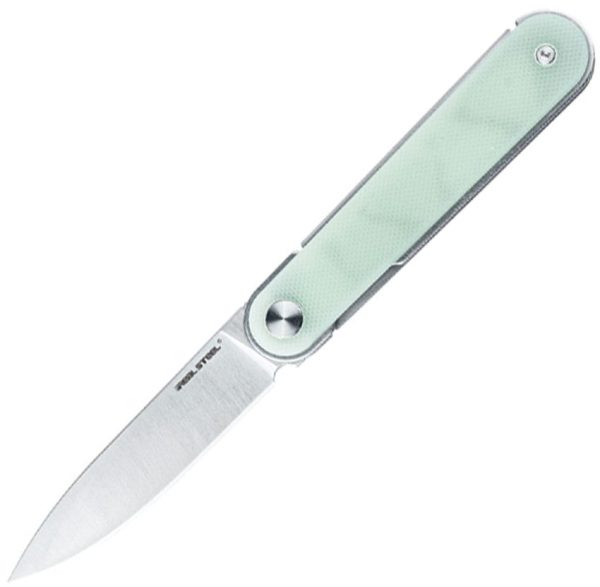 Real Steel Iris Linerlock Jade Green G10 Flipper