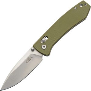 RUC4004.jpg Rite Edge Rolling Lock Green G10 Folding Knife