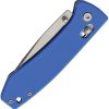 Rite Edge Rolling Lock Blue G10 Folding Knife