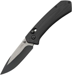 Rite Edge Hades Crossbar Lock Folding Knife - Black G10